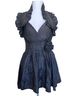 Body Central Gray Silver Blouse Size S - photo 1