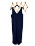 Hatch 100% Cupro Blue Jumpsuit Size XS - photo 2