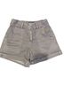 Sanctuary Gray Denim Shorts Size 27 waist - photo 1
