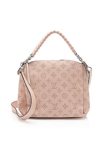 Louis Vuitton Louis Vuitton Mahina Leather Babylone Chain BB Satchel (view 1)