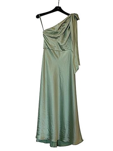 Amsale Oneshoulder Satin Dress Cocktail Dress (view 1)