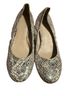 Jessica Simpson Silver Flats Size 9 - photo 1
