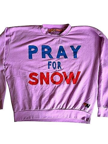 Aviator Nation Pray for Snow Pullover Sweater (view 1)