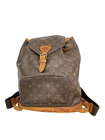 Louis Vuitton Louis Vuitton Monogram Montsouris GM Backpack/Daypack M51135 Brown (Women's) (view 1)