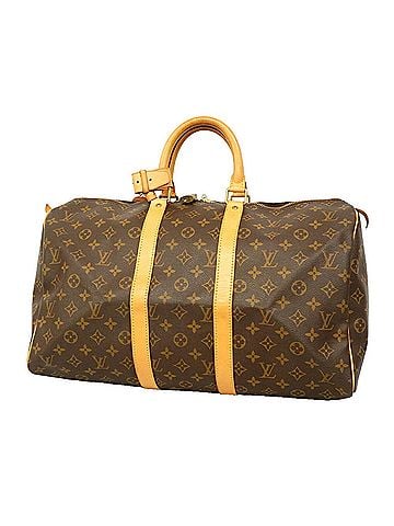 Louis Vuitton Louis Vuitton Bags - Boston Monogram Keepall 45 M41428 Brown Men's &amp; Women's (view 1)