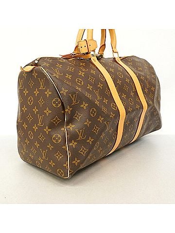 Louis Vuitton Louis Vuitton Bags - Boston Monogram Keepall 45 M41428 Brown Men's &amp; Women's (view 2)