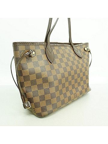 Louis Vuitton Louis Vuitton Damier Neverfull PM Tote Bag N51109 Ebene (Women's) (view 2)