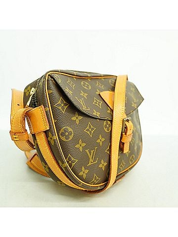 Louis Vuitton Louis Vuitton Monogram Jeune Fille GM Shoulder Bag M51225 Brown Women's (view 2)