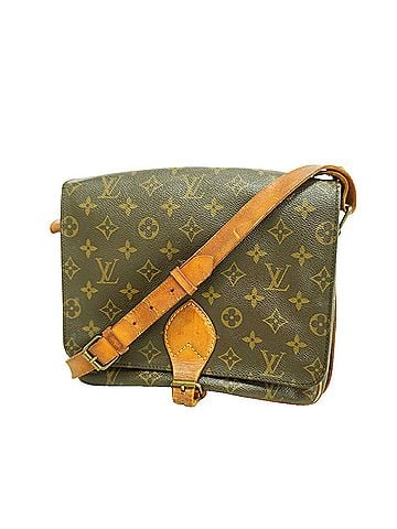 Louis Vuitton Louis Vuitton Monogram Cartouchiere GM Shoulder Bag M51252 Brown Women's (view 1)