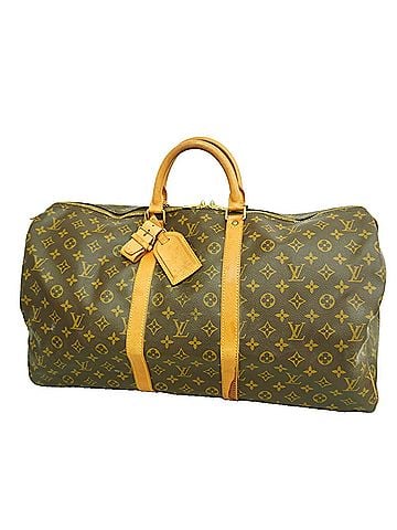 Louis Vuitton Louis Vuitton Bags - Boston Monogram Keepall 55 M41424 Brown Men's &amp; Women's (view 1)