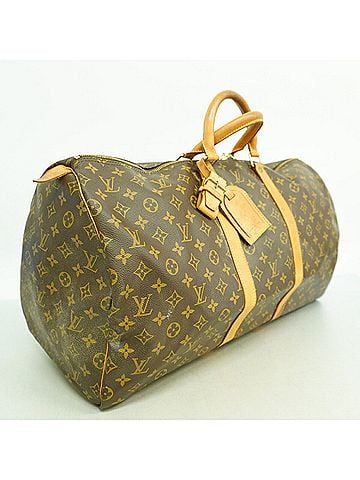 Louis Vuitton Louis Vuitton Bags - Boston Monogram Keepall 55 M41424 Brown Men's &amp; Women's (view 2)