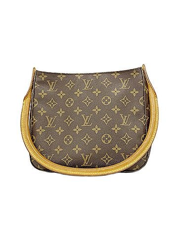 Louis Vuitton Louis Vuitton Monogram Looping MM Shoulder Bag M51146 Brown Women's (view 1)