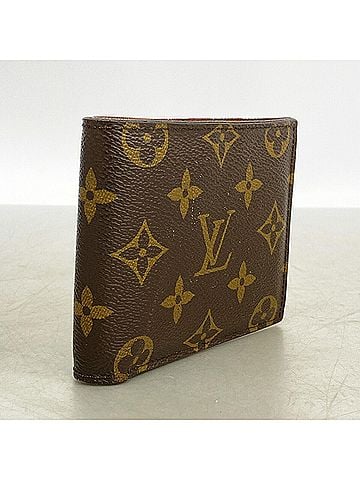 Louis Vuitton Louis Vuitton Monogram Portefeuille Marco NM Wallet M62288 Brown Men's (view 2)