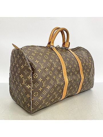 Louis Vuitton Louis Vuitton Bags - Boston Monogram Keepall 50 M41426 Brown Men's &amp; Women's (view 2)
