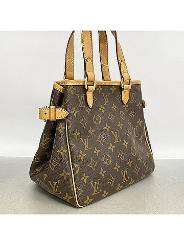 Louis Vuitton Louis Vuitton Monogram Batignolles Handbag M51156 Brown Women's (view 2)