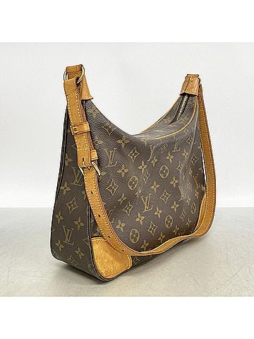 Louis Vuitton Louis Vuitton Monogram Boulogne 30 Shoulder Bag M51265 Brown Women's (view 2)
