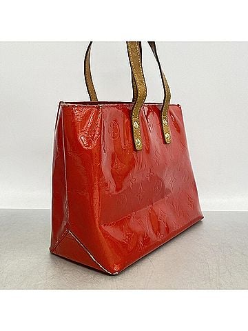 Louis Vuitton Louis Vuitton Vernis Lead PM handbag, M91088, Rouge, for women. (view 2)