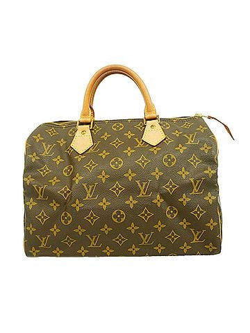 Louis Vuitton Louis Vuitton Monogram Speedy 30 Handbag M41108 Brown Women's (view 1)