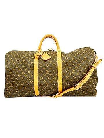 Louis Vuitton Louis Vuitton Bags - Boston Monogram Keepall Bandoulière 60 M41412 Brown Men's &amp; Women's (view 1)