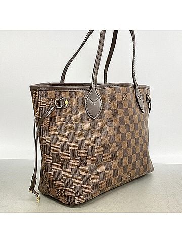 Louis Vuitton Louis Vuitton Damier Neverfull PM Tote Bag N51109 Ebene (Women's) (view 2)