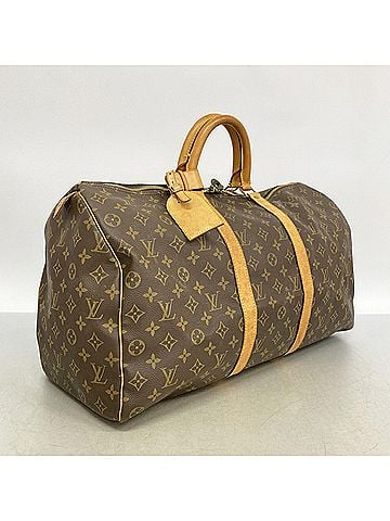 Louis Vuitton Louis Vuitton Bags - Boston Monogram Keepall 50 M41426 Brown Men's &amp; Women's (view 2)