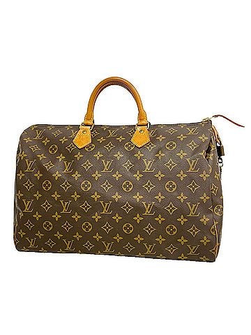 Louis Vuitton Louis Vuitton Monogram Speedy 40 Handbag M41106 Brown Women's (view 1)