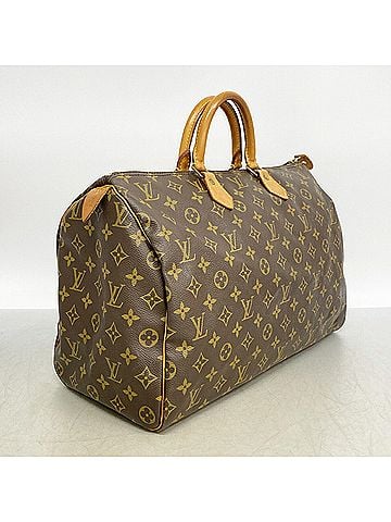Louis Vuitton Louis Vuitton Monogram Speedy 40 Handbag M41106 Brown Women's (view 2)