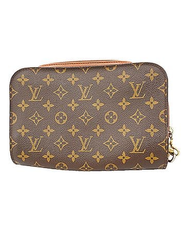 Louis Vuitton Louis Vuitton Monogram Orsay Clutch Bag M51790 Brown Men's (view 1)