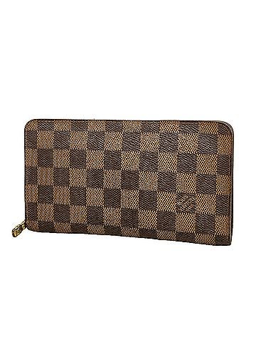 Louis Vuitton Louis Vuitton Damier Portemonnaie Zip Long Wallet N61728 Ebene Women's (view 1)