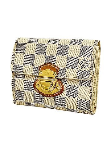 Louis Vuitton Louis Vuitton Tri-fold Wallet Damier Azur Portefeuille Joy N60030 White Women's (view 1)