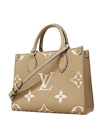 Louis Vuitton Louis Vuitton Monogram Empreinte Bicolor OnTheGo PM Handbag M45779 Tourtrell Crème 2-way bag for women (view 1)