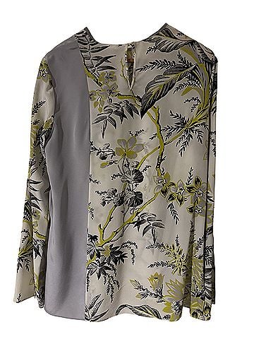 Diane von Furstenberg Long Sleeve Blouse (view 2)