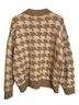 Ann Taylor Houndstooth Brown White Pullover Sweater Size XXL - photo 2