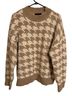 Ann Taylor Houndstooth Brown White Pullover Sweater Size XXL - photo 1