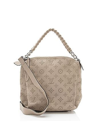 Louis Vuitton Louis Vuitton Mahina Leather Babylone Chain BB Satchel (view 1)