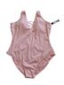 TA3 Solid Pink One Piece Swimsuit Size 3X - photo 1