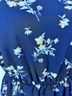 Everly Floral Blue Casual Dress Size S - photo 3
