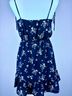 Everly Floral Blue Casual Dress Size S - photo 4