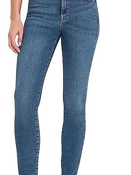 Good American Mid-Blue High-Rise Skinny Jeans Jeans (view 1)