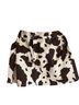 Ashley Animal Print White Brown Casual Skirt Size M - photo 2
