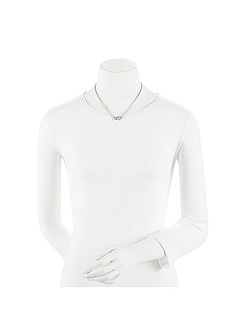 Tiffany & Co. Tiffany &amp; Co. Sterling Silver Infinity Double Chain Necklace (view 2)