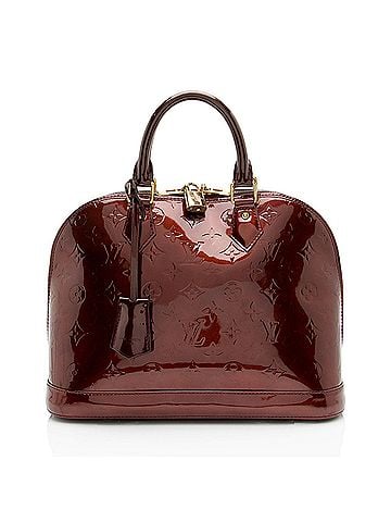 Louis Vuitton Louis Vuitton Monogram Vernis Alma PM Satchel (view 1)