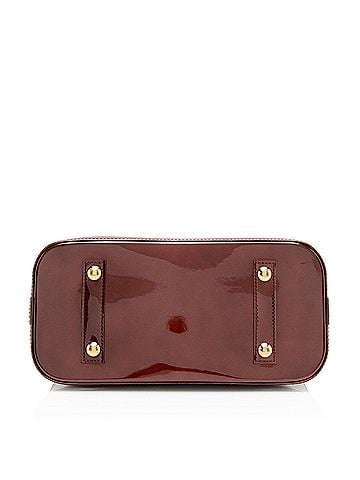 Louis Vuitton Louis Vuitton Monogram Vernis Alma PM Satchel (view 2)