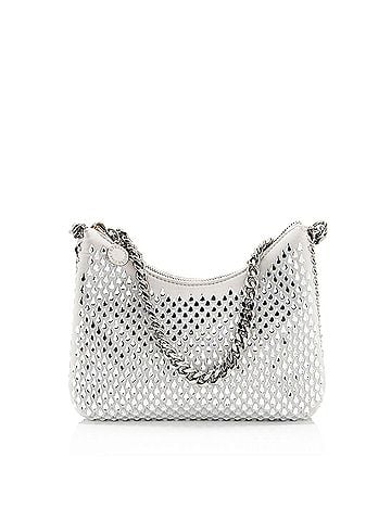 Stella McCartney Stella McCartney Satin Crystal Falabella Mini Shoulder Bag (view 1)