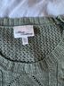 Allison Brittney Green Pullover Sweater Size XL - photo 3