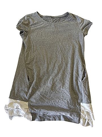 New York & Company Short Sleeve Blouse (view 1)