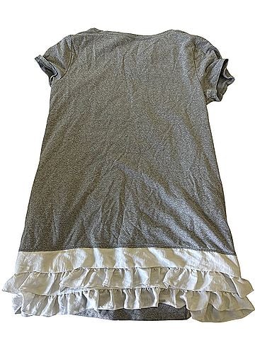 New York & Company Short Sleeve Blouse (view 2)