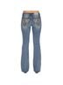 Miss Me Floral Blue Jeans Size 27 waist - photo 1