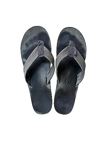 Rainbow Flip Flops (view 1)