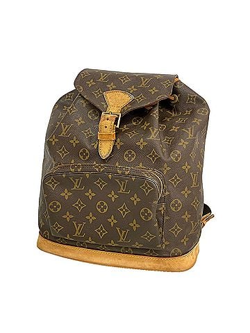Louis Vuitton Louis Vuitton Monogram Montsouris GM Backpack/Daypack M51135 Brown (Women's) (view 1)